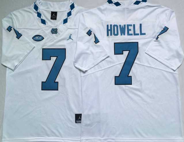 North Carolina Tar Heels 7 Sam Howell White College Football Jersey,We sell and wholesale North Carolina Tar Heels 7 Sam Howell White College Football Jersey on line form chian!